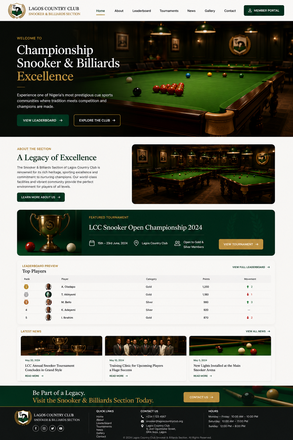 LCC website release